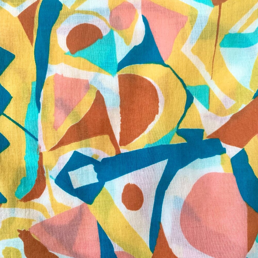 Anthropologie Danielle Kroll Brooklynite Blouse Oversized Sleeveless Cottagecore - Picture 7 of 11